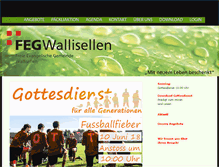 Tablet Screenshot of feg-wallisellen.ch